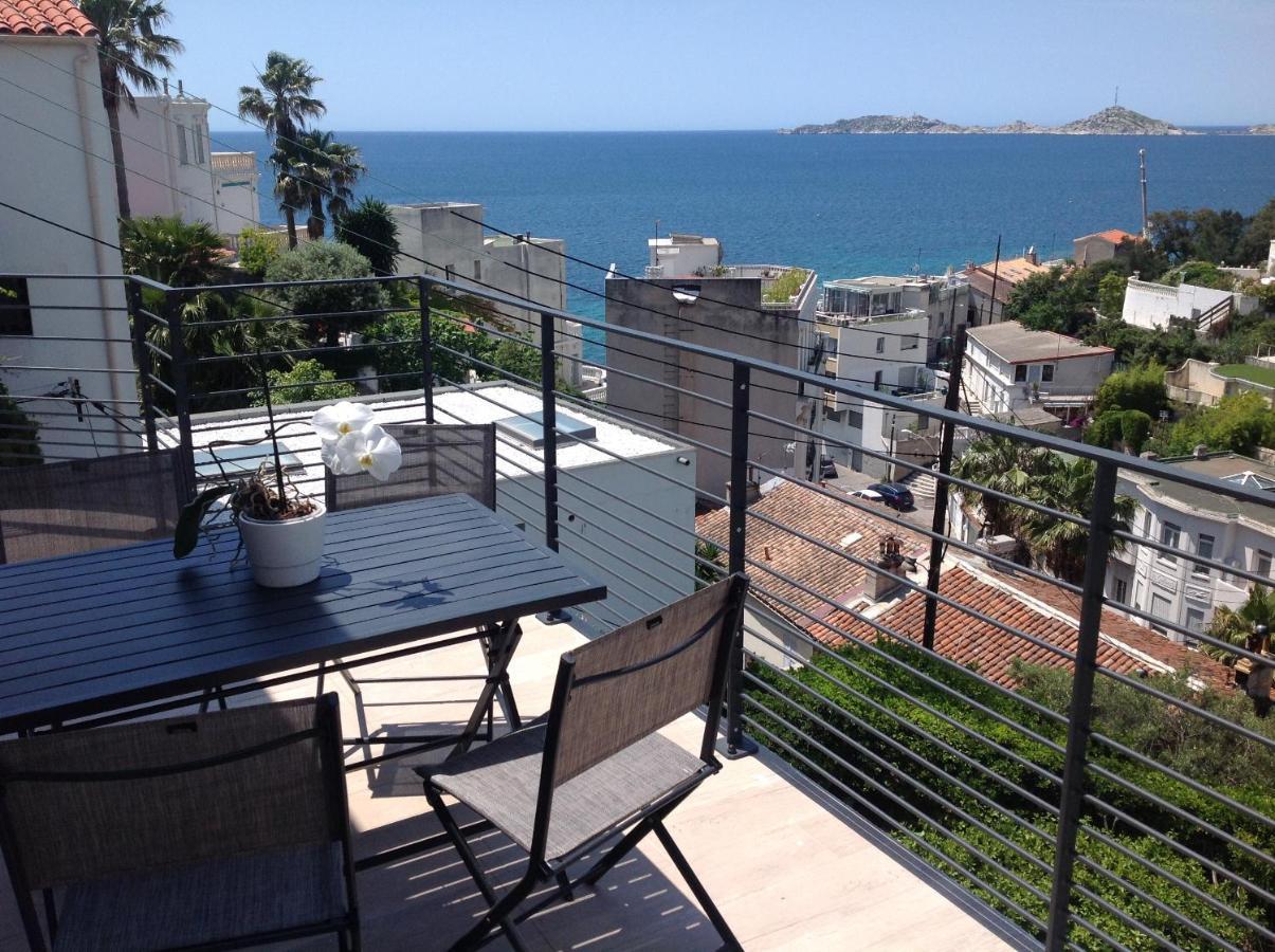 Suite Sur La Mer Marseille Corniche Dış mekan fotoğraf